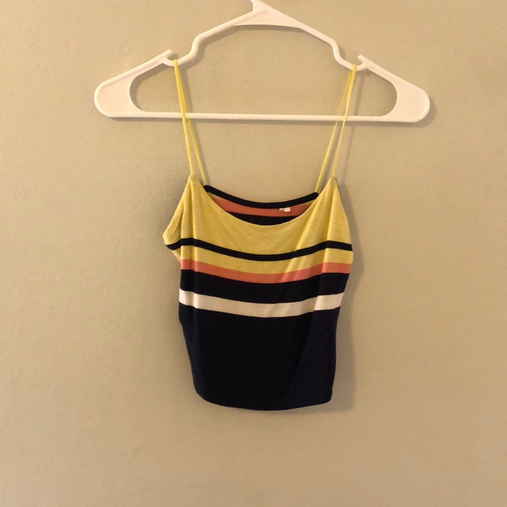 Cute striped crop top
